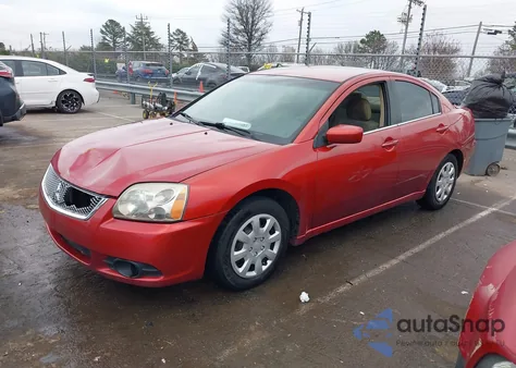 2012 Mitsubishi Galant Es/Se z USA, uszkodzony, nr VIN 4A32B3FF5CE015744
